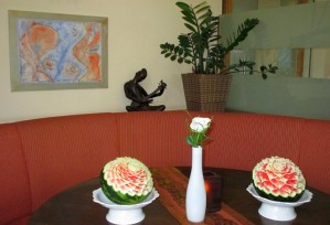 Wassermelonen | Obst- & Gemüseschnitzereien im Thai Tawan - Thailändisches Restaurant im Breisgau b. Europa-Park Rust